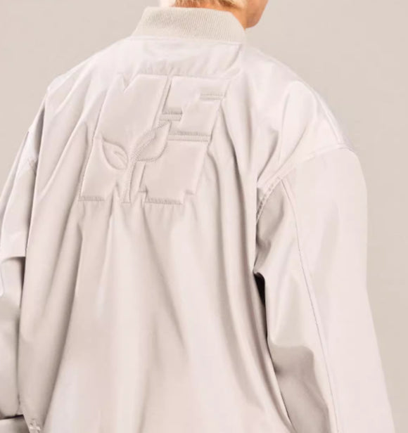 Chaqueta con Cuello Mao Bordada Americana Unisex
