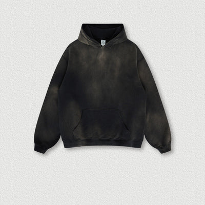 Sudadera Vintage Americana con Capucha y Efecto Desgastado Bayoneta - Image 13