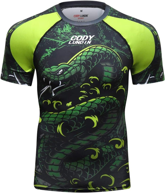 Camiseta Estampada en 3D con Diseños de Animales para Hombre - Image 5