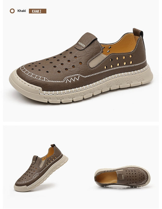 Zapatos Casuales Transpirables con Diseño Calado para Hombre - Verano - Image 12