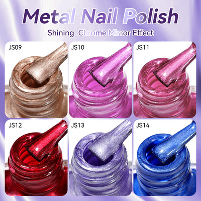 Esmalte de Uñas Espejo Metalizado Secado Rápido sin Horno - Image 53
