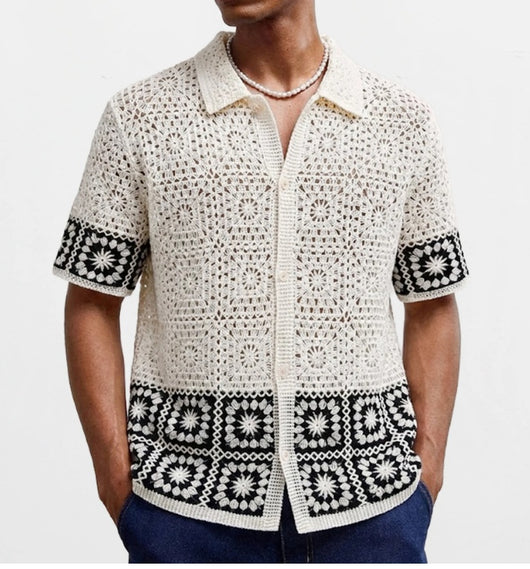 Playera Masculina Calada Transpirable de Punto Soluble - Image 8