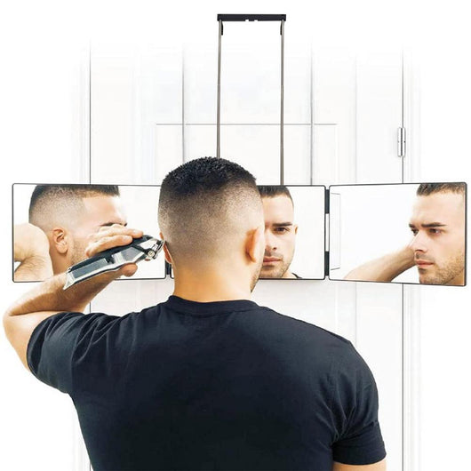 Espejo Plegable Ajustable para Corte de Cabello y Maquillaje con Retráctil - Image 8