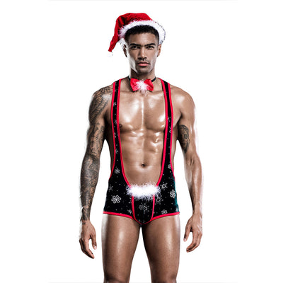 Conjunto Navideño Atrevido para Hombre - Pieza Única Seductora - Image 8