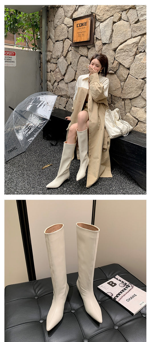 Botas de Tacón Kitten Cómodas y Sueltas para Moda Diaria - Image 15
