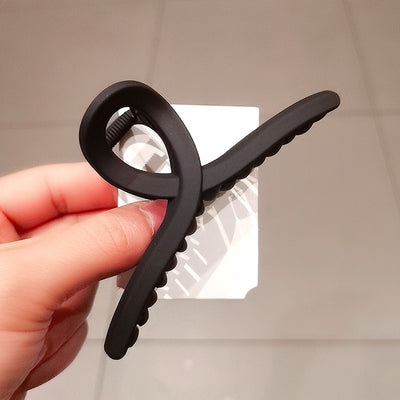 Pinza Clip Grande Frosted para Cabello Grueso – Diseño Elegante para Mujeres - Image 3