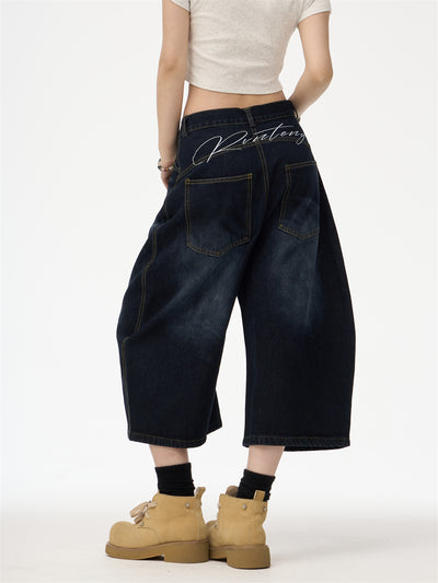 Jeans Retro Americano Primavera con Bordado en Espalda - Image 9