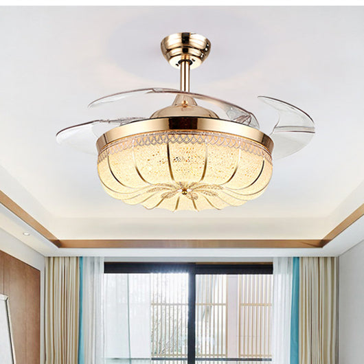 Ventilador de Techo LED con Luz Regulable para Comedor y Dormitorio - Image 9