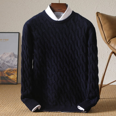 Suéter Cuello Redondo Casual para Hombre