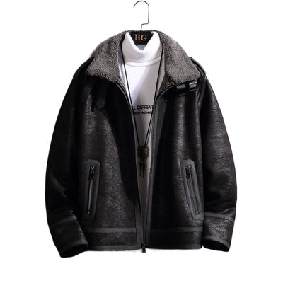Abrigo de Piel de Cordero para Hombre - Estilo Premium - Image 5