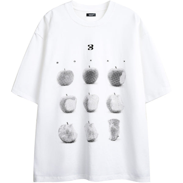 Camiseta Estampada de Manga Corta para Hombre