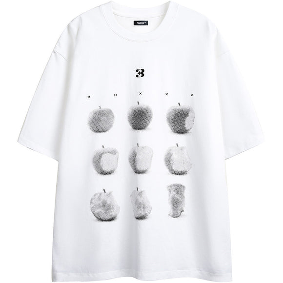 Camiseta Estampada de Manga Corta para Hombre