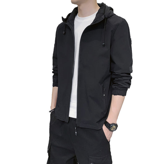 Chaqueta Slim con Capucha para Hombre - Image 4