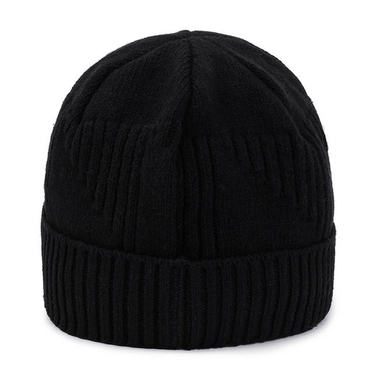 Gorro Tejido de Lana Gruesa con Forro de Algodón para Hombre - Image 5