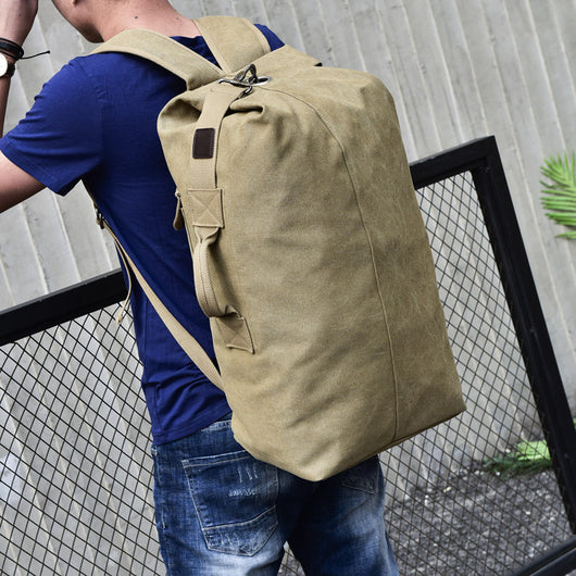 Mochila de Viaje Grande para Hombre - Bolsa de Lona Multifuncional - Image 24