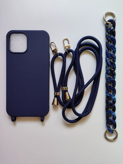 Funda Cruzada para Celular en Colores Pastel con Cadena - Image 10