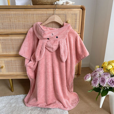 Bata de Baño Infantil con Capucha de Orejas de Conejo - Image 18