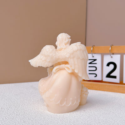 Molde de Silicona para Velas, Jabones y Pasteles - Diseño Ramo Nupcial Ángel - Image 10