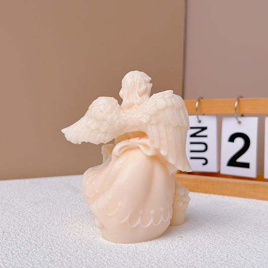 Molde de Silicona para Velas, Jabones y Pasteles - Diseño Ramo Nupcial Ángel - Image 10