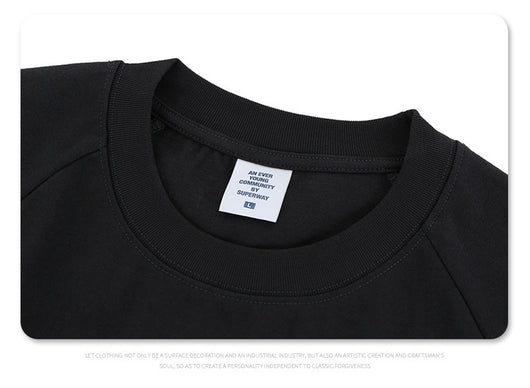 Camiseta de Cuello Redondo Estilo Retro Racing Club con Parches para Hombre - Image 10