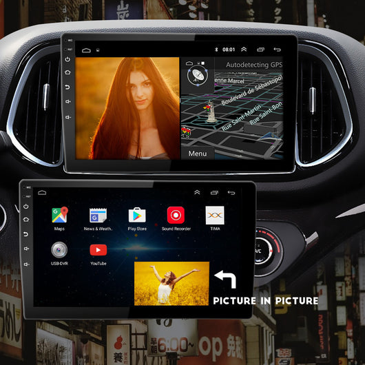 Sistema de Navegación Android Inteligente para Ford Mustang