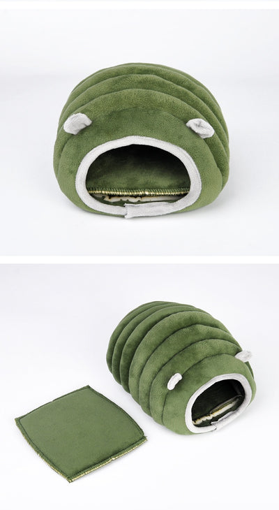 Cama Semiencerrada para Mascotas de Algodón - Nido Cálido Protector - Image 14