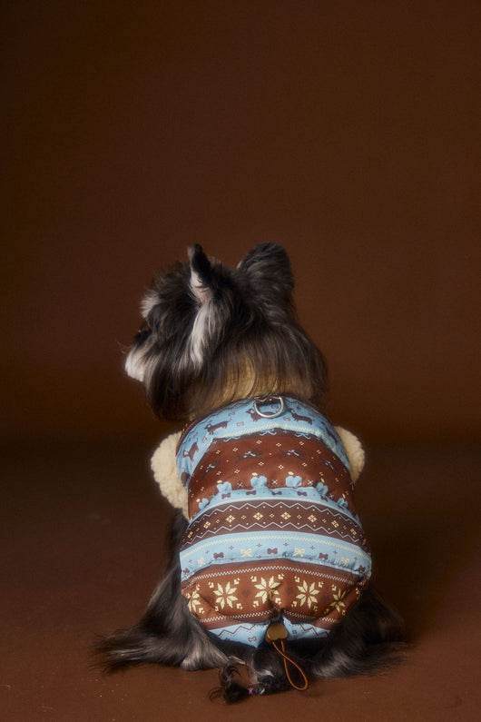Chaleco Fair Isle para Mascotas Schnauzer Bichon Teddy - Image 26
