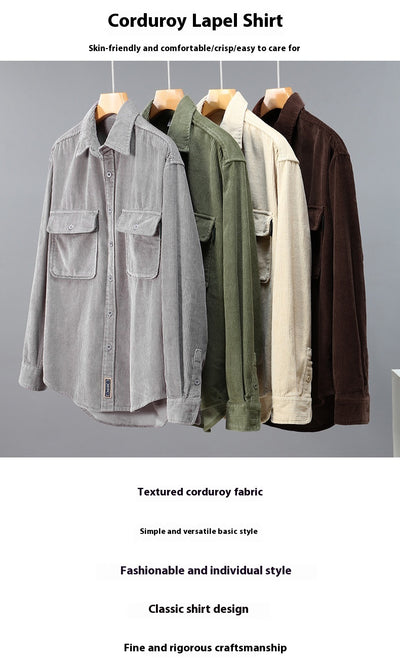 Camisa Suelta Oversize para Hombre - Estilo Casual y Cómodo - Image 20