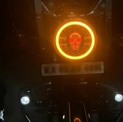 Faro LED Calavera 7 Pulgadas para Modificaciones Off-Road - Image 5