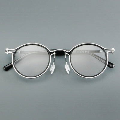 Gafas Retro Versátiles con Montura de Metal TR - Image 13