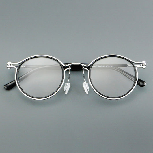 Gafas Retro Versátiles con Montura de Metal TR - Image 13