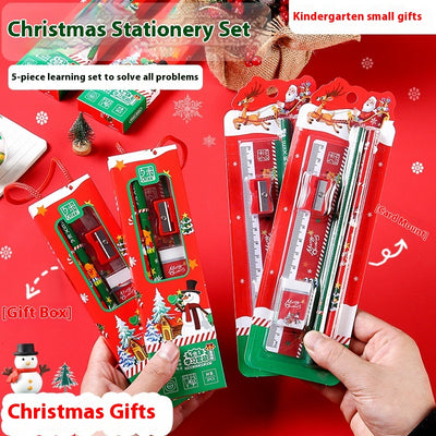 Set de Papelería Creativa para Regalos Navideños - Útiles Escolares Prácticos - Image 3