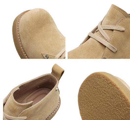Botas Plataforma Estilo Británico con Altura Aumentada - Zapatos Derby Elegantes - Image 8