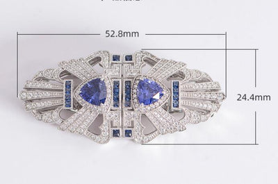 Broche Vintage de Plata 925 con Cierre para Cuello y Pañuelo - Image 3