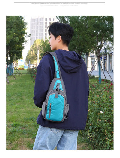 Bolsa Cruzada Deportiva Canvas Unisex - Mochila Pecho Casual - Image 21