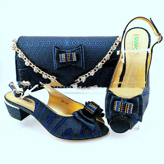 Sandalias de Tacón Grueso Punta Abierta con Textura Suave - Comodidad de Verano - Image 8
