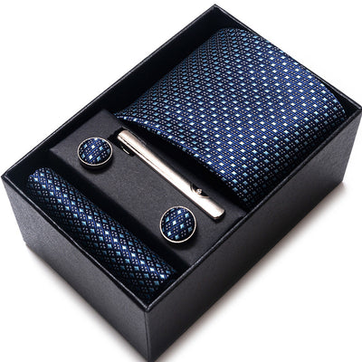 Corbata Jacquard Profesional Tejida en Trama para Negocios - Image 57
