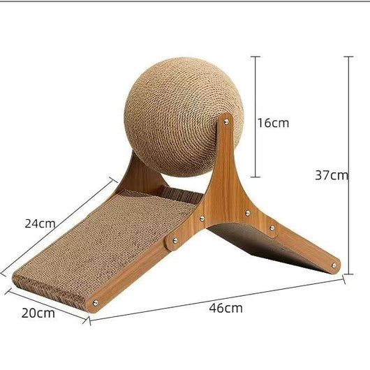 Rascador Vertical Noria para Gatos - Resistente y Duradero - Image 3