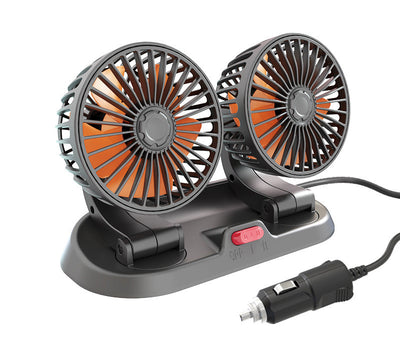 Ventilador Dual Rotatorio F410 para Auto con Diseño Plegable - Image 8