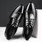 Zapatos de Vestir Ejecutivos Talla Grande para Hombre con Cordones