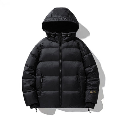 Chaqueta Acolchada Unisex Otoño Invierno - Diseño Negro y Dorado - Image 15