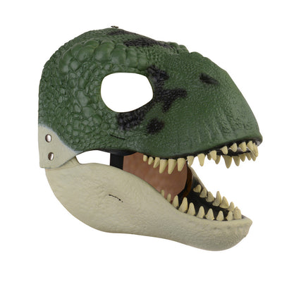 Máscara de Dinosaurio Animada con Boca Móvil para Fiestas de Halloween - Image 7