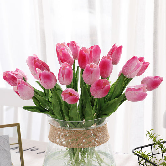 Mini Tulipanes de Poliuretano - Flores Artificiales Realistas - Image 10