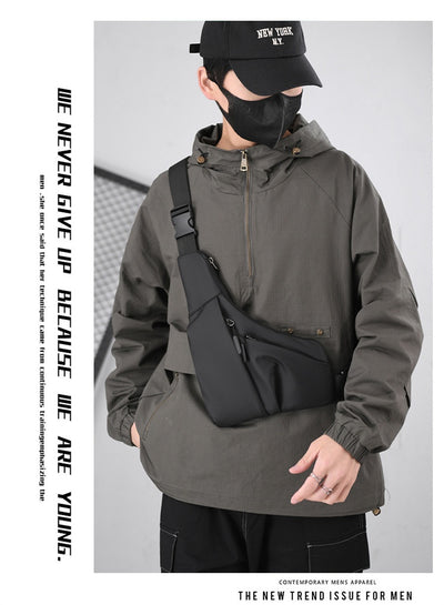 Bolsa Cruzada Triangular para Hombre - Casual y Funcional - Image 19