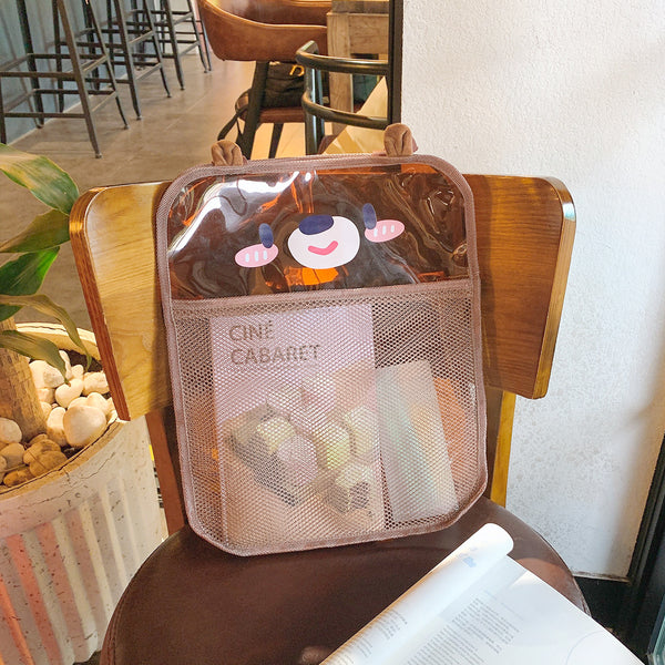 Bolsa de Playa Grande con Diseño Cartoon - Capacidad Portátil