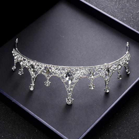Corona de Hada Bosque con Brillantes para Cumpleaños y Bodas