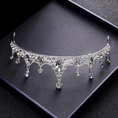 Corona de Hada Bosque con Brillantes para Cumpleaños y Bodas