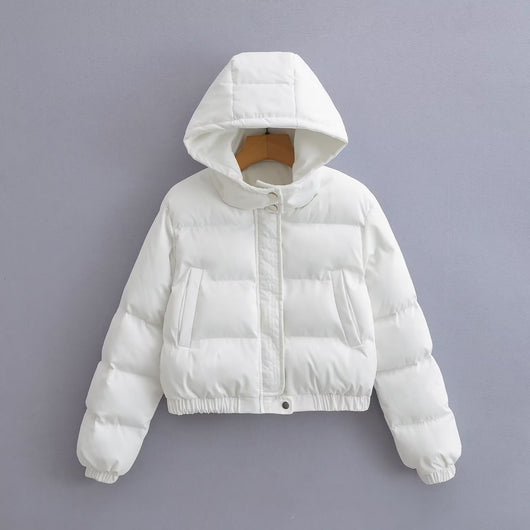 Chaqueta Hoodie Suelta Retro Casual de Manga Larga