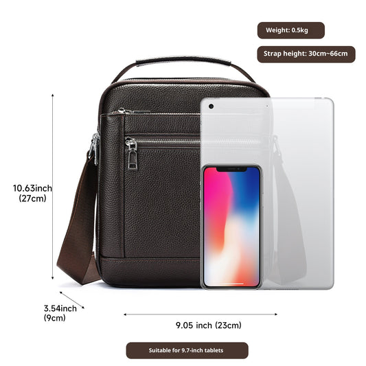 Bolsa Mensajera Multifuncional con Textura Premium - Image 2