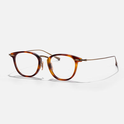 Lentes Redondos Transparentes para Hombre - Estilo Moderno y Versátil - Image 9